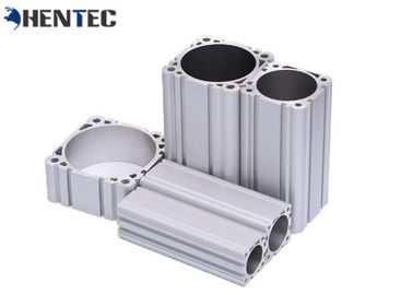 L'aluminium industriel anodisé par argent profile le cylindre en aluminium Shell