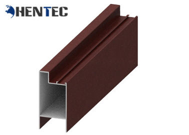L'extrusion standard de la fenêtre 6063 6061 en aluminium profile le CE de CA certifié