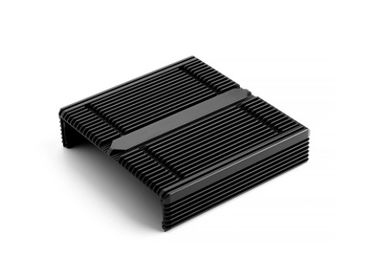 Profils en aluminium standard anodisés de radiateur d'extrusion