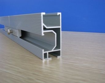 Dégagez les systèmes de support de toit de profil en aluminium/panneau solaire solaires anodisés