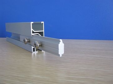 Systèmes solaires anodisés de support de toit, profil en aluminium pour le panneau solaire
