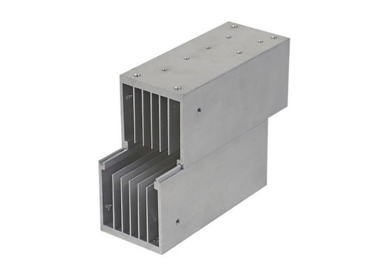 Radiateur en aluminium expulsé par alliage de Grey Anodized 6063