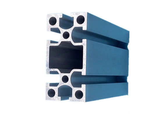 L'OEM de conception 6063/6061 profils expulsés en aluminium d'alliage saupoudrent peint
