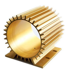 Profils en aluminium d'extrusion de radiateur d'oxydation avec l'usinage de commande numérique par ordinateur