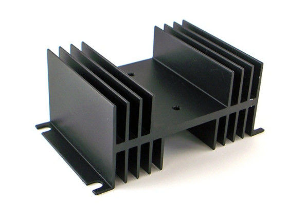 Appareil électronique refroidissant rapidement 6063 profils en aluminium de radiateur d'extrusion