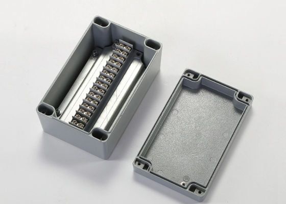 Pièces de moulage d'extrémité de coffret de clôture de précision en aluminium de la commande numérique par ordinateur Iso9001