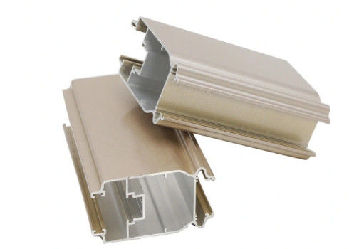 Extrusions peintes par poudre de châssis de fenêtre T5/T6 en aluminium pour Silding/fenêtre de tissu pour rideaux