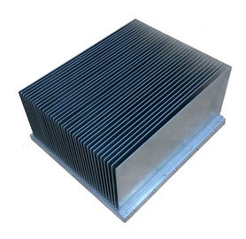 L'extrusion en aluminium claire de radiateur d'Alodined profile 6063-T5 pour l'industrie
