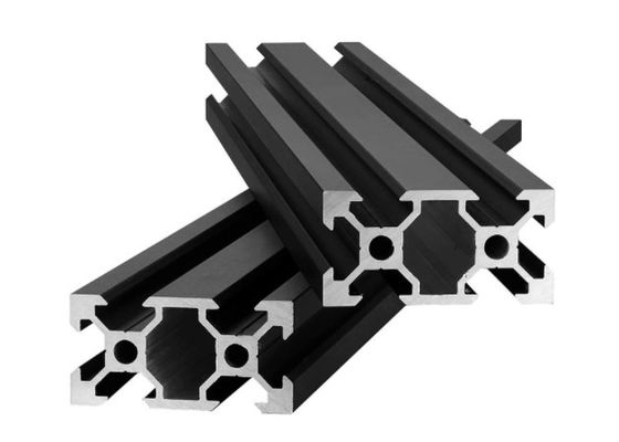 T4 V encoché/T a rainé l'extrusion en aluminium faite sur commande pour l'industrie