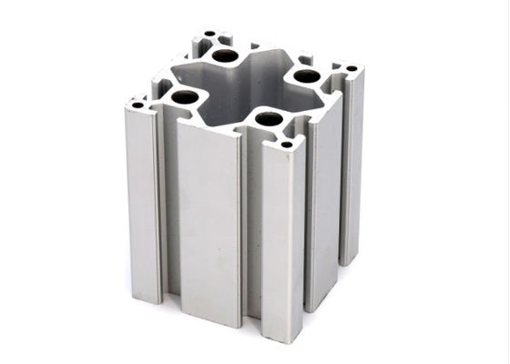 Extrusions en aluminium faites sur commande de la fente 6063 de CA T pour la chaîne de montage