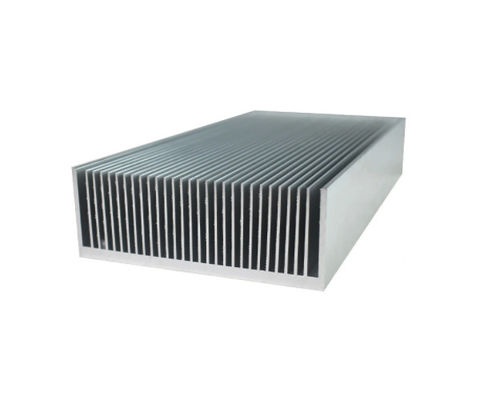 Refroidissement par l'eau en aluminium anodisé d'extrusion de 6005 radiateurs/refroidissement à l'air