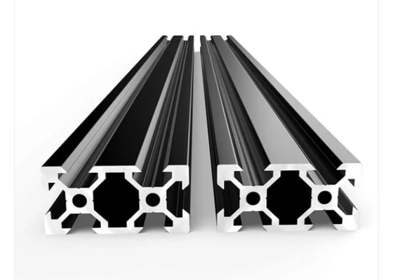 Résistance à la corrosion élevée adaptée aux besoins du client par 6061 de profil en aluminium d'extrusion de fente de T