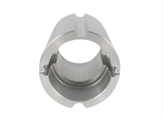 6082 usinage anodisé lumineux de la coupe adapté aux besoins du client par tuyauterie en aluminium/commande numérique par ordinateur