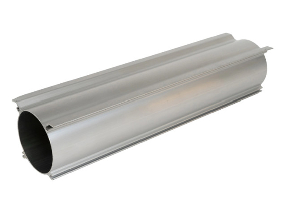 6063 profils anodisés d'extrusion en métal de cylindre, sections en aluminium d'extrusion