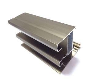Champagne a anodisé les profils en aluminium d'extrusion avec 6063-T5/6060-T5