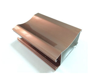 Moulin en aluminium d'extrusions de porte de fenêtre de porte fini, enduit électrophorétique