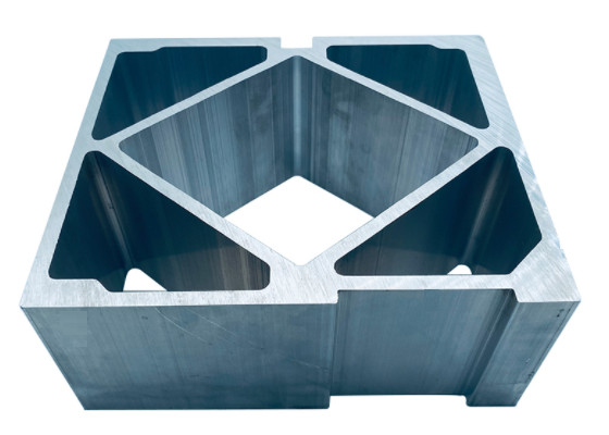 La poutre en aluminium structurelle/acier en aluminium industriel de profil a poli le traitement de Suface