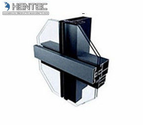 L'extrusion de peinture de fenêtre en aluminium de PVDF profile GB/75237-2004