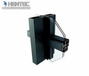 L'extrusion de fenêtre en aluminium profile la poudre peinte, cadre d'écran de fenêtre en aluminium