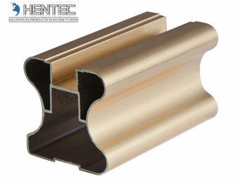 Champagne a anodisé les châssis de fenêtre en aluminium Q/320281/PDWD-2008