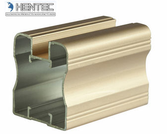 Profils d'Extrusin anodisés par bronze de fenêtre en aluminium, avec Mchining de finition