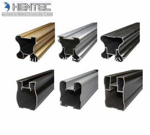 Profils d'extrusion de fenêtre polis par acier d'alliage d'aluminium avec l'usinage de Fininished