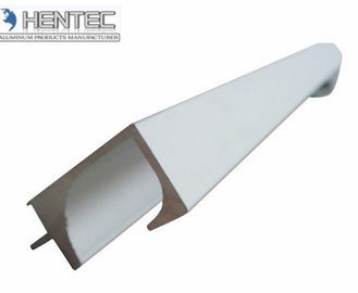 Profil en aluminium T4 d'extrusion de la norme 6061 dans la porte et la fenêtre de tissu pour rideaux